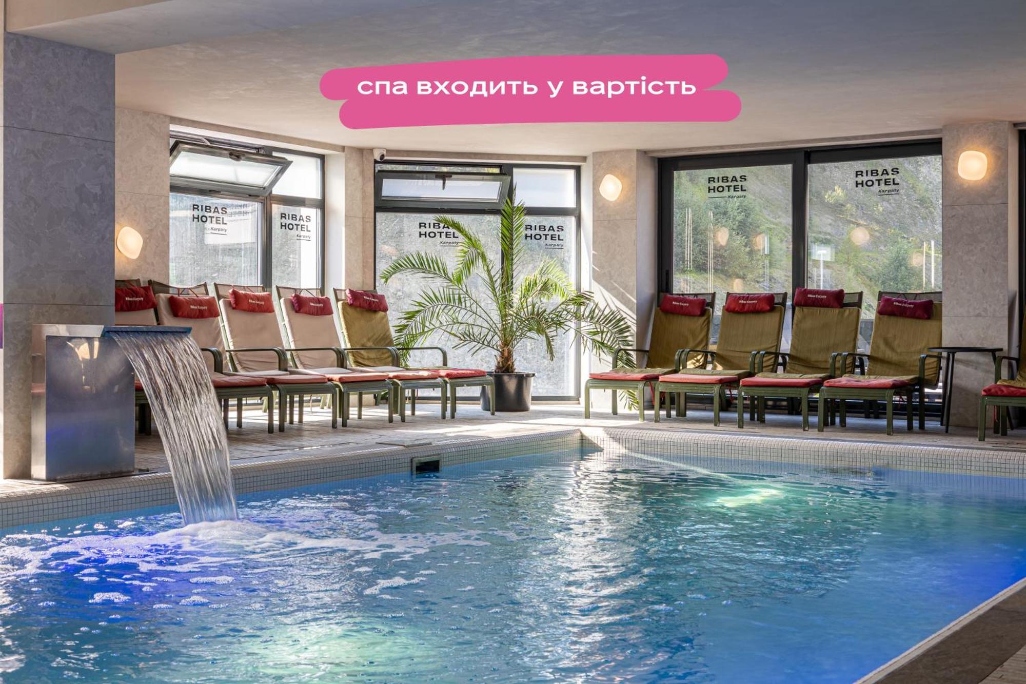 Hotel Ribas Karpaty Bukovel Exterior foto